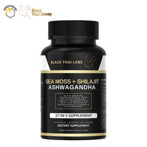 Sea Moss Plus Shilajit Ashwagandha - Black Thai Labs