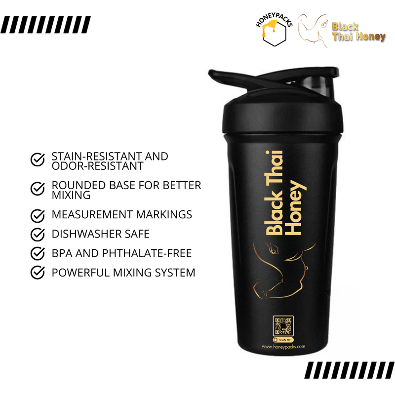 Black Thai Honey Shaker Bottle