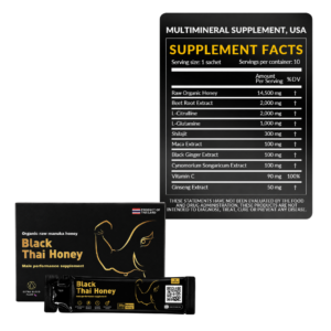 Black Thai Honey supplement facts