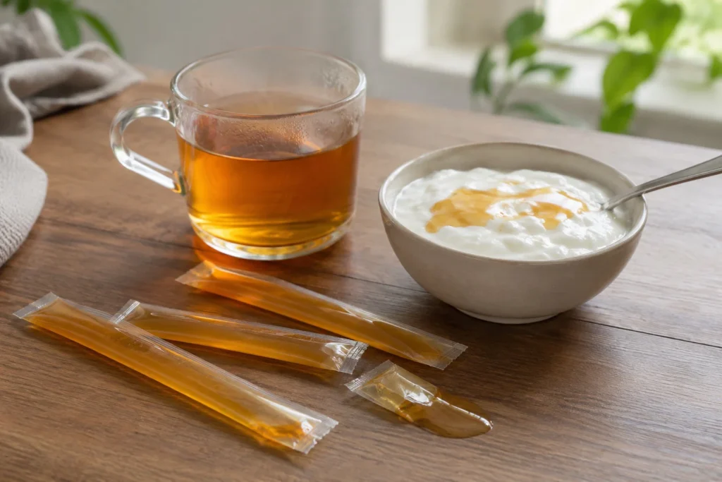 How to take a honey pack