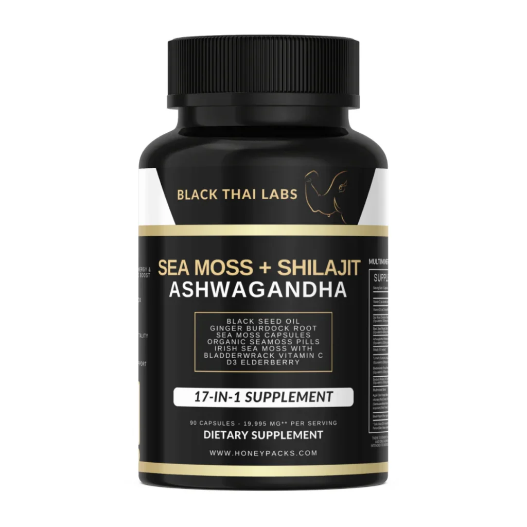 Sea Moss Plus Shilajit Ashwagandha